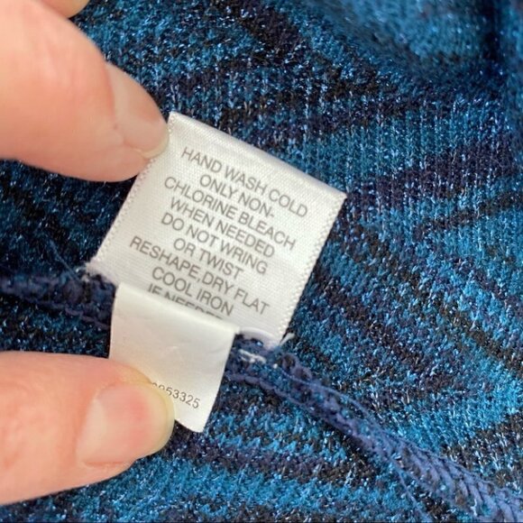 Apt. 9 open cardigan with a metallic touch, loose fitting - Picture 7 of 9